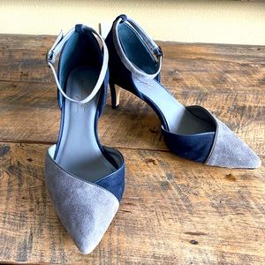 Anthropologie Miss Albright Specialty Suede Pumps, EUC, Size 40 (US Size 9/9.5)